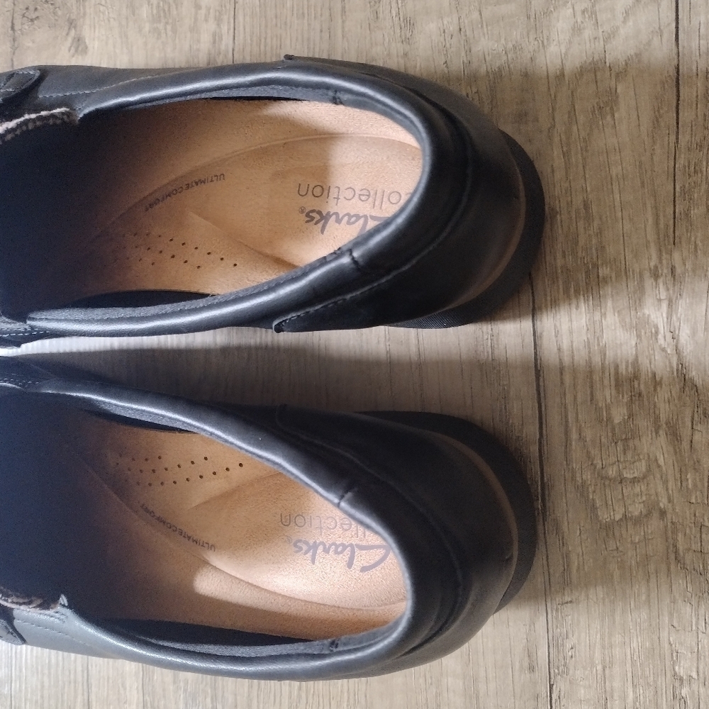 Clarks Women's Zylah May Black Combi Textile 26180107 Size 12 NWOB - Picture 5 of 7